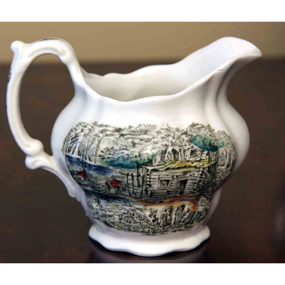 Vintage Ridgway China England Heritage Creamer